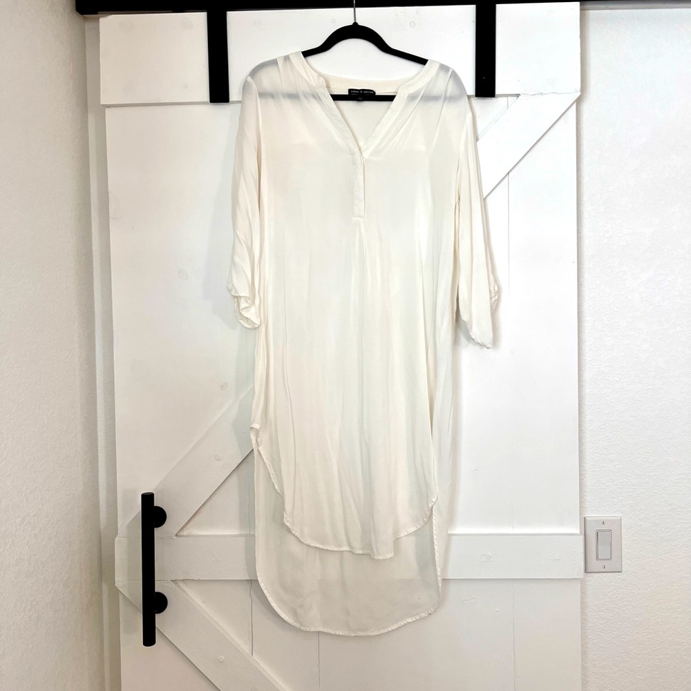 White flowy and soft dress
